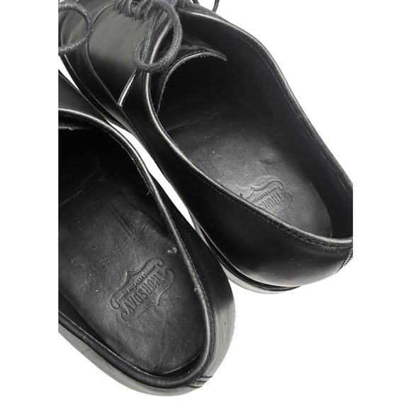 Thursday Boot Co The Executive Men Sz 10 Black Leather Cap Toe Oxford Dress Shoe - Picture 14 of 16